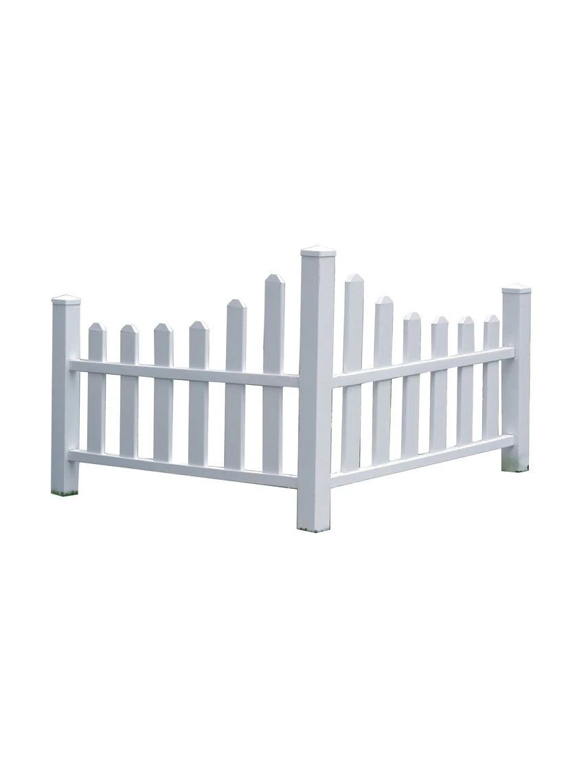 Country Corner Vinyl Picket Fence - Image 3