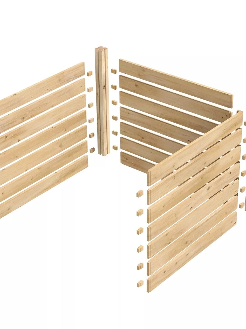 Cedar Wood Composter Add-On Kit - Image 4