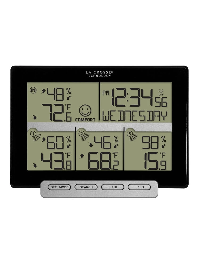 La Crosse 308-1412-3TX-INT Wireless Weather Station With 3 Sensors - Image 3