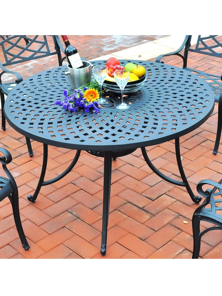 Crosley Sedona Cast Aluminum Dining Table - Image 3