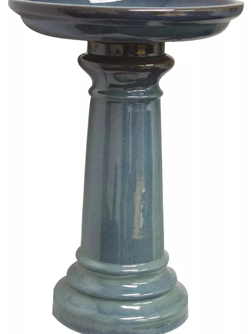 Classic Ceramic Bird Bath