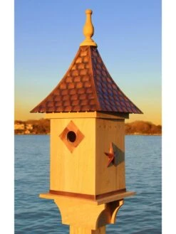 Copper Shingled Roof Bird House