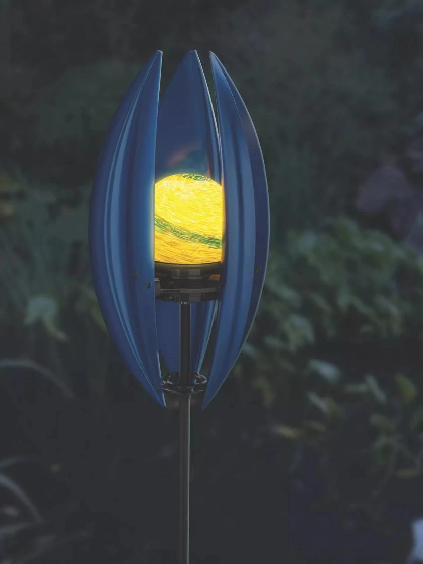 Wind Powered Garden Spinner Light - Image 3