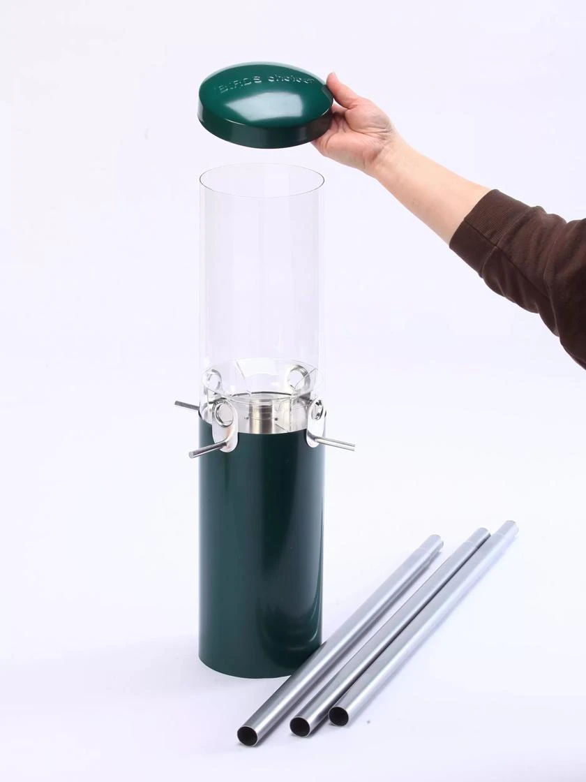 Birds Choiceâ„¢ Feeder With Squirrel Baffle & Pole - Image 2