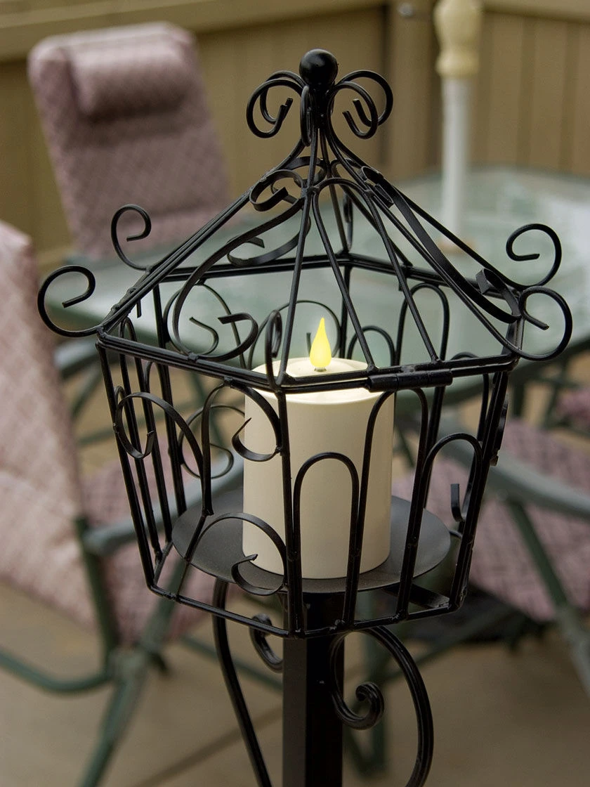 Outdoor LED Pillar Candles - Image 5