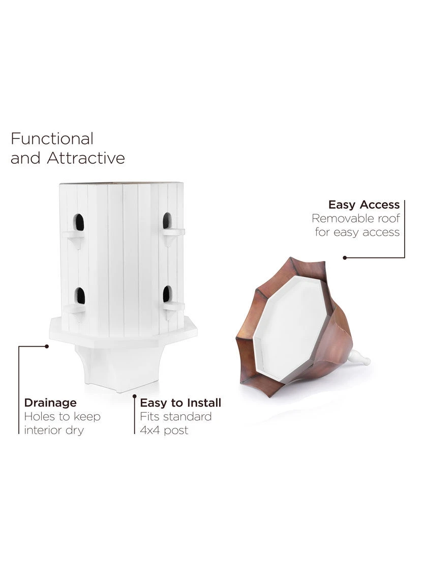 Dovecote Manor Bird House - Image 4