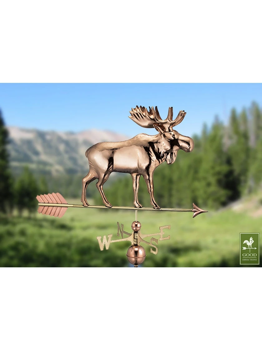 Moose With Arrow Weathervane - Image 3