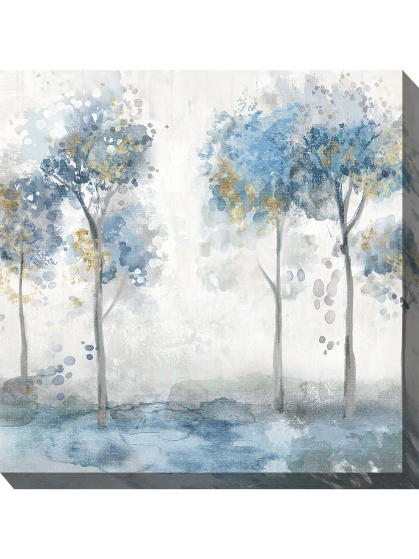 Glimmering Mist Outdoor Wall Art - Image 2
