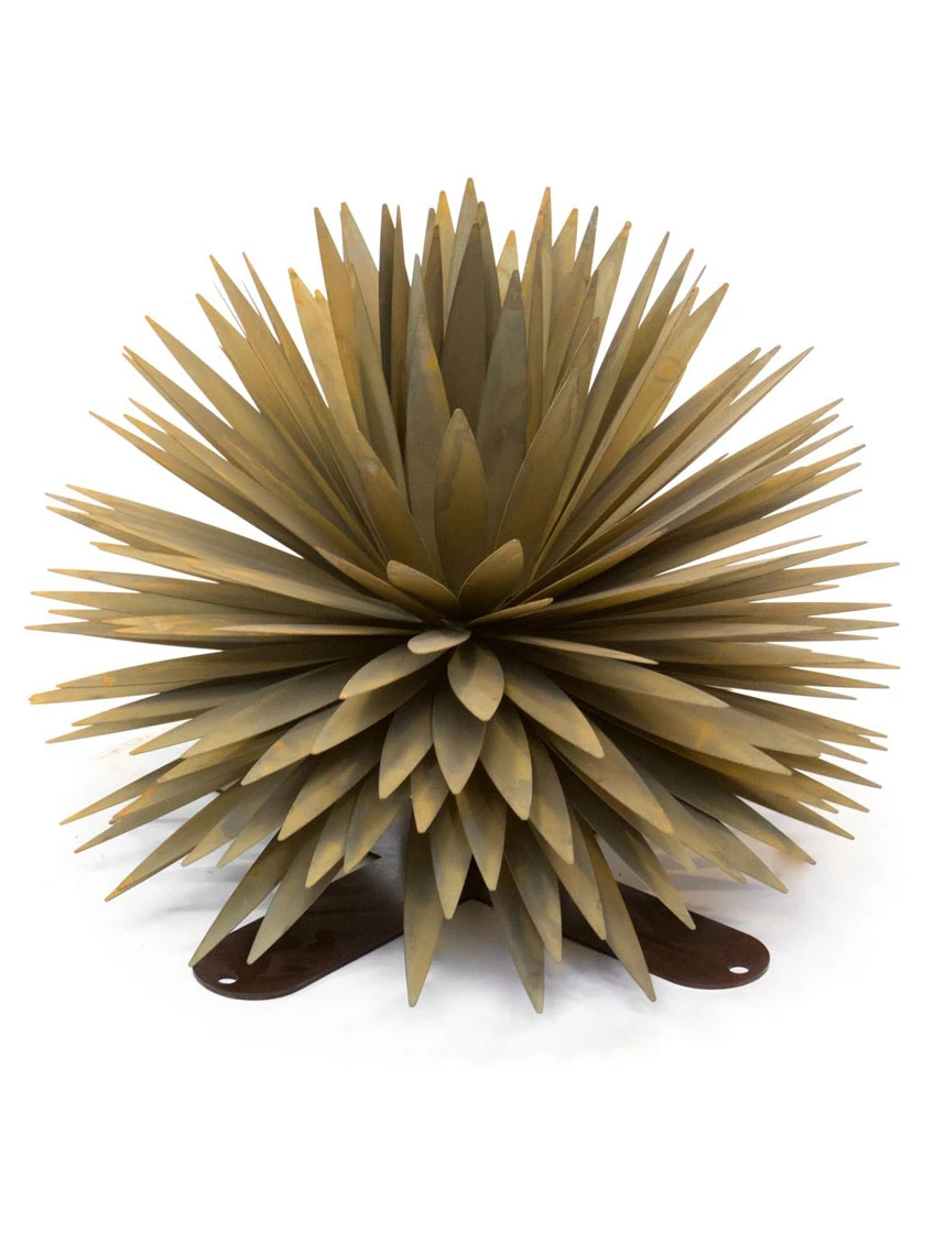 Desert Steel Yucca Plant Sculpture - Image 5
