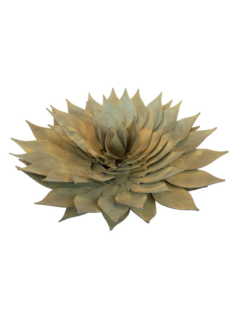 Desert Steel Spiral Aloe Sculpture - Image 7