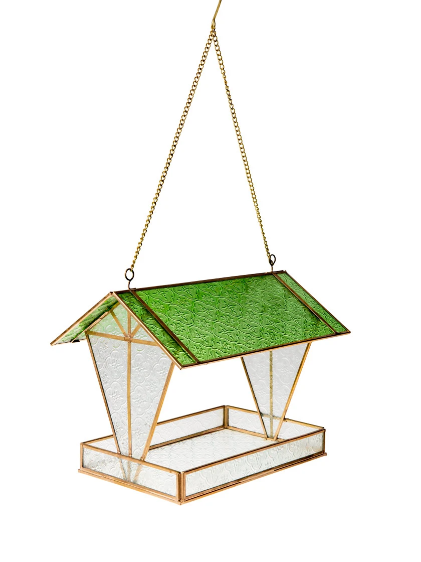 Glass Hut Bird Feeder - Image 3