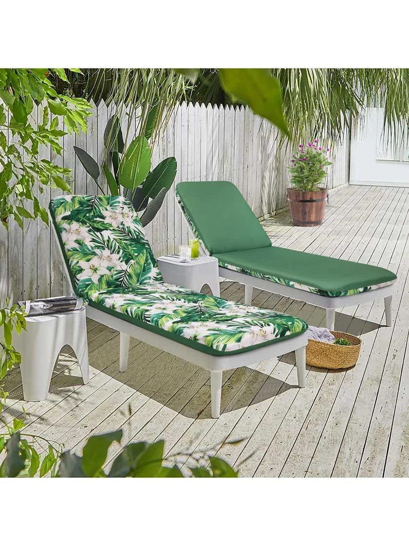 Outdoor Decor™ Chaise Lounge Cushions, 22" X 73" - Image 5