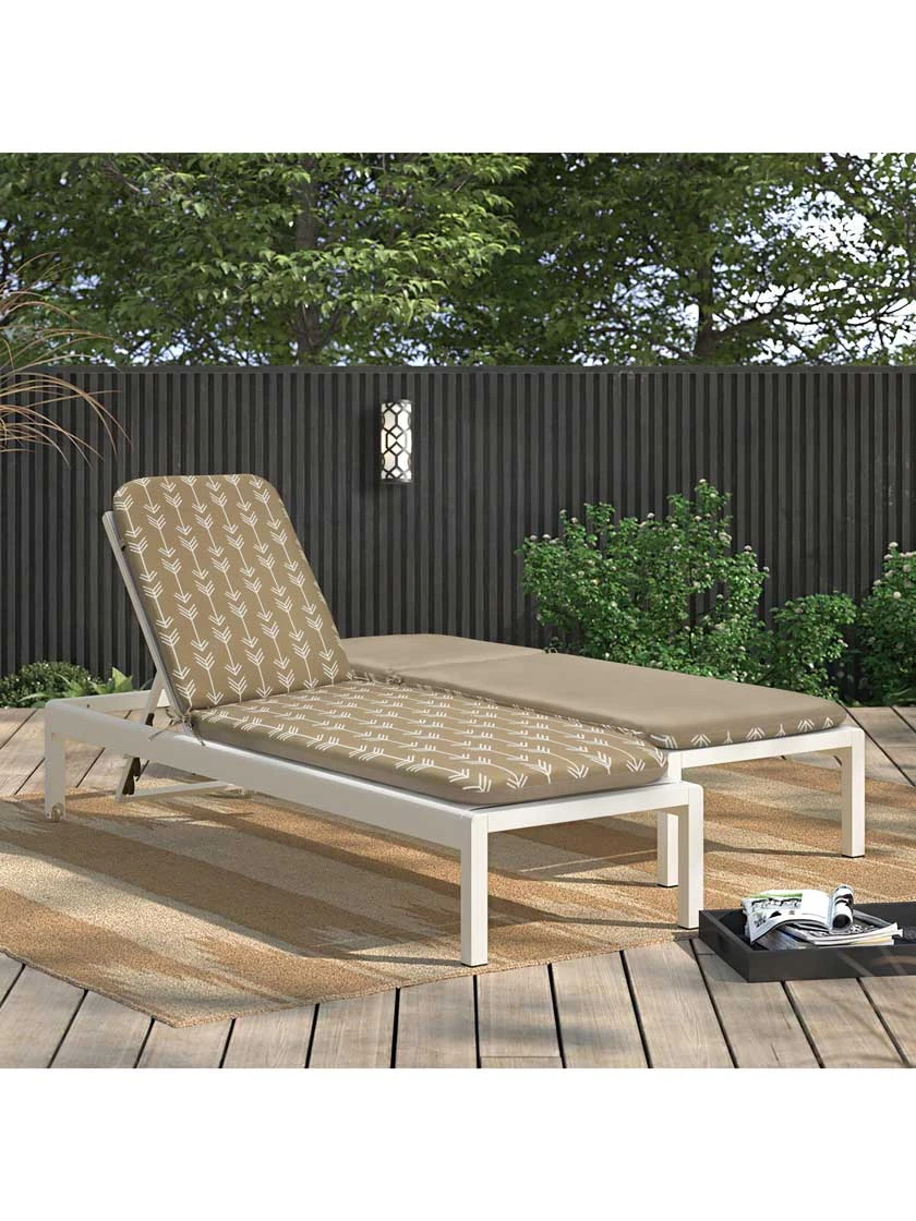 Outdoor Decor™ Chaise Lounge Cushions, 22" X 73" - Image 7