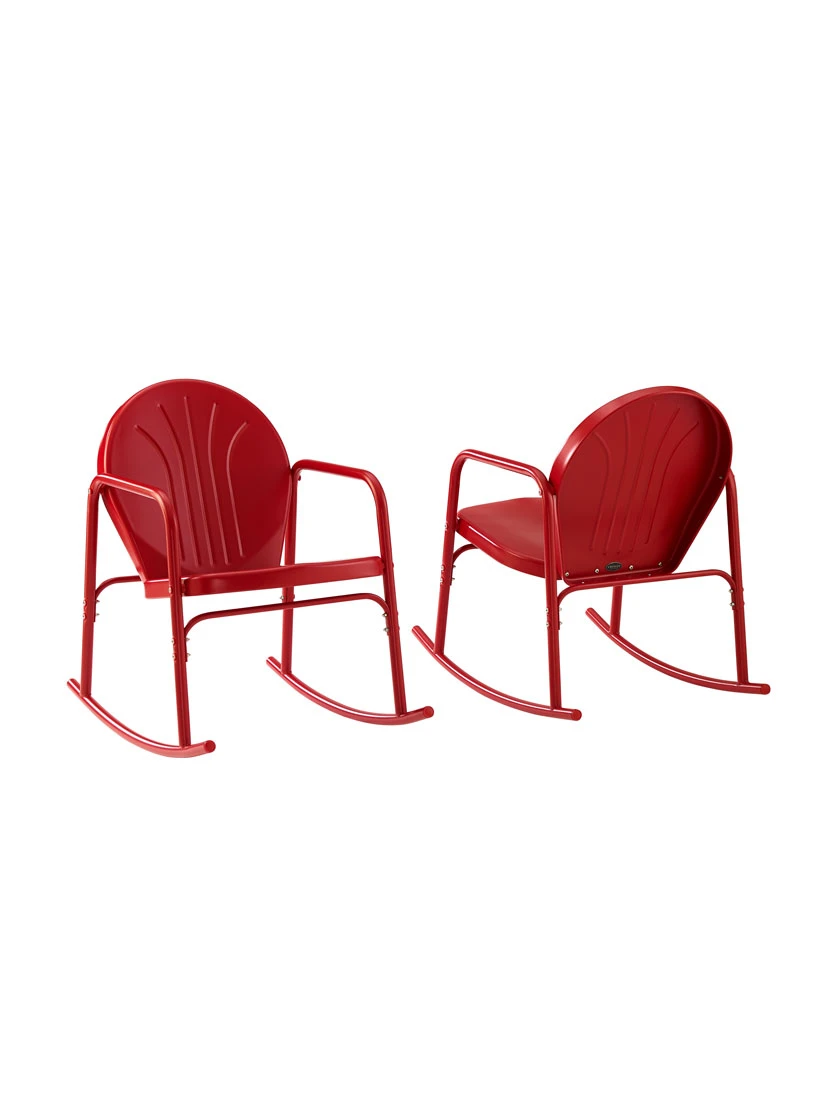 Crosley Griffith 2-piece Outdoor Rocking Chair Set - Image 3