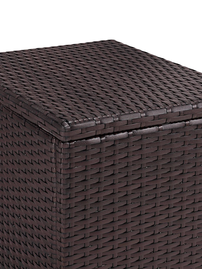 Crosley Palm Harbor Outdoor Wicker Rectangular Side Table - Image 4