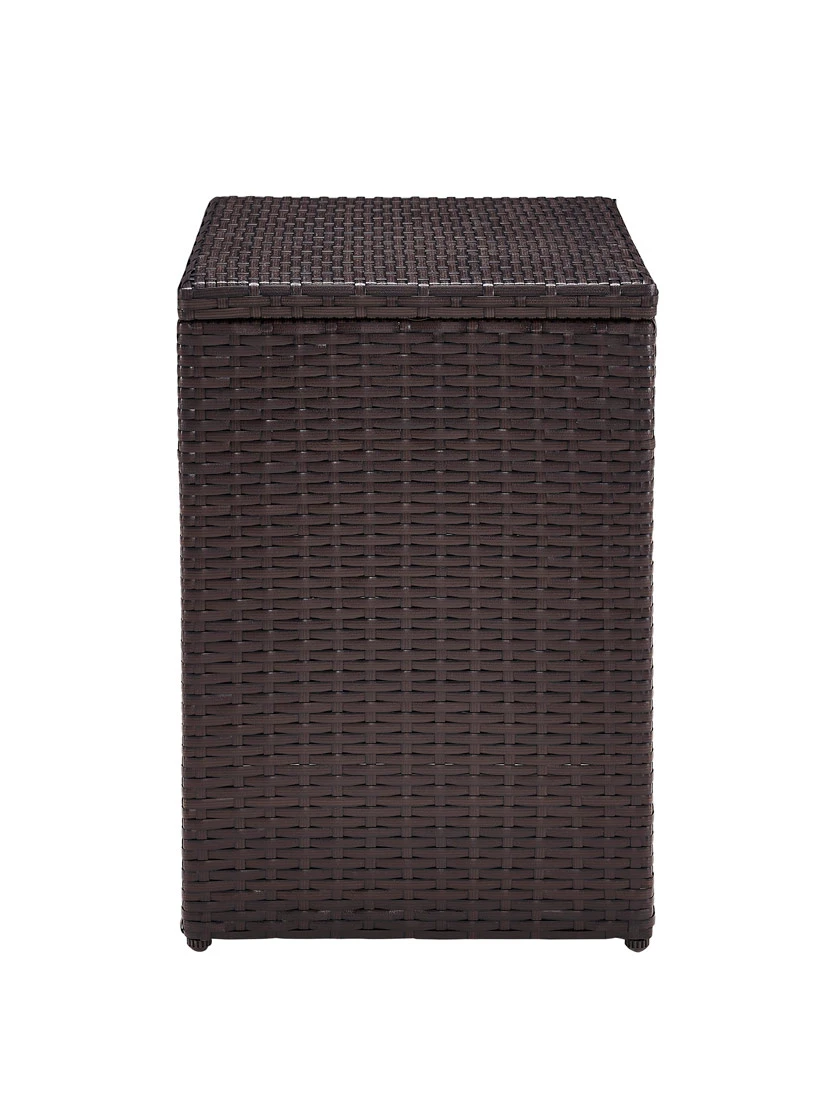 Crosley Palm Harbor Outdoor Wicker Rectangular Side Table - Image 3