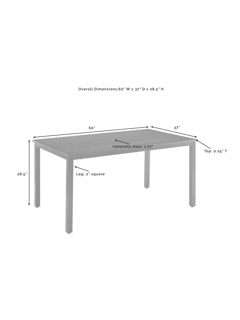 Crosley Kaplan 5Pc Outdoor Dining Set With Swivel Chairs - Image 14
