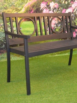 Gramercy Outdoor Metal Bench