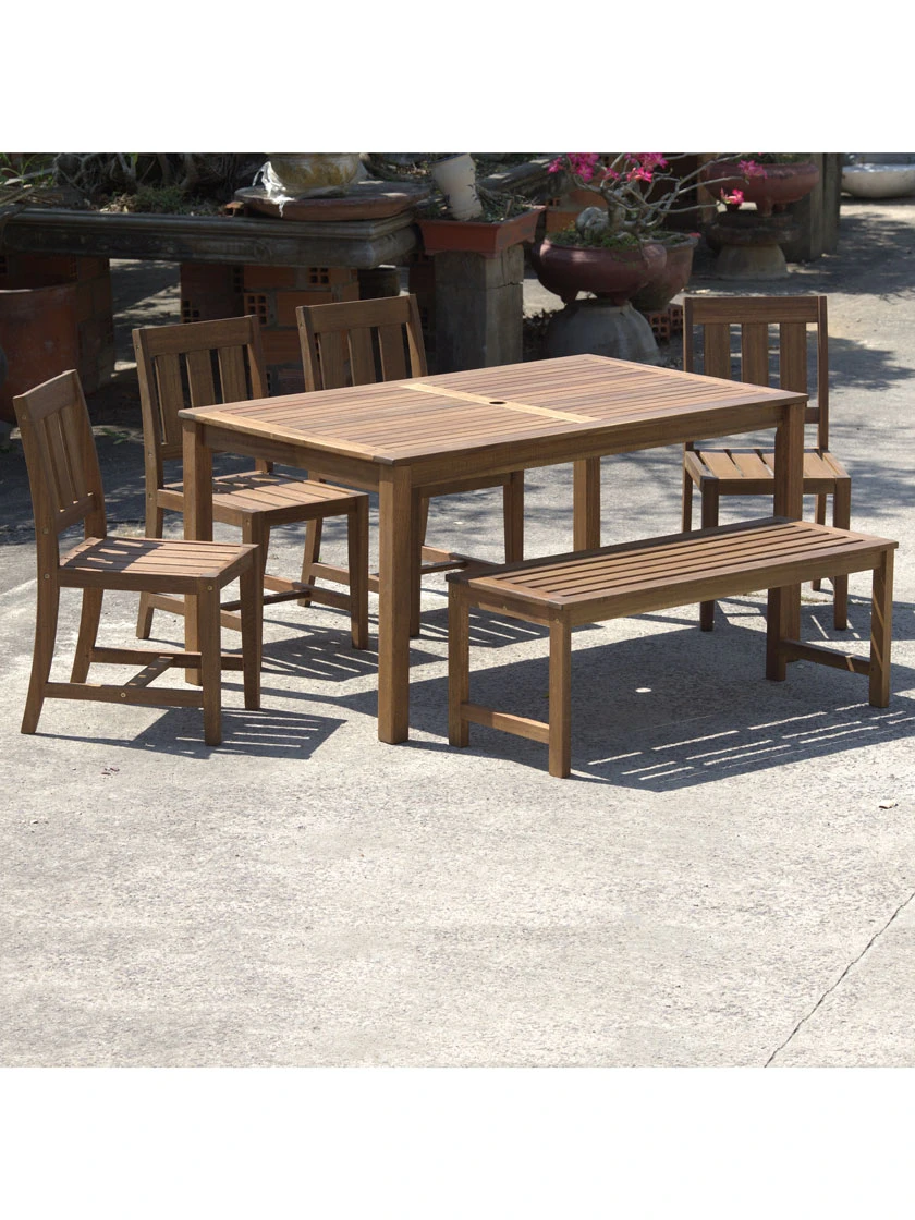 Fontana 6 Pc Outdoor Dining Set - Image 2