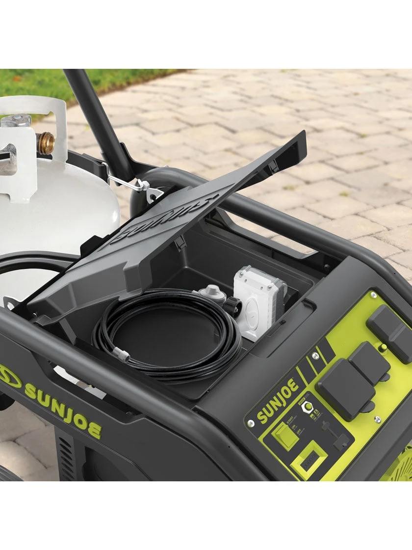 Sun Joe® 4,100/3,300-Running Watt Propane Powered Portable Generator W/24VBattery Starter - Image 7