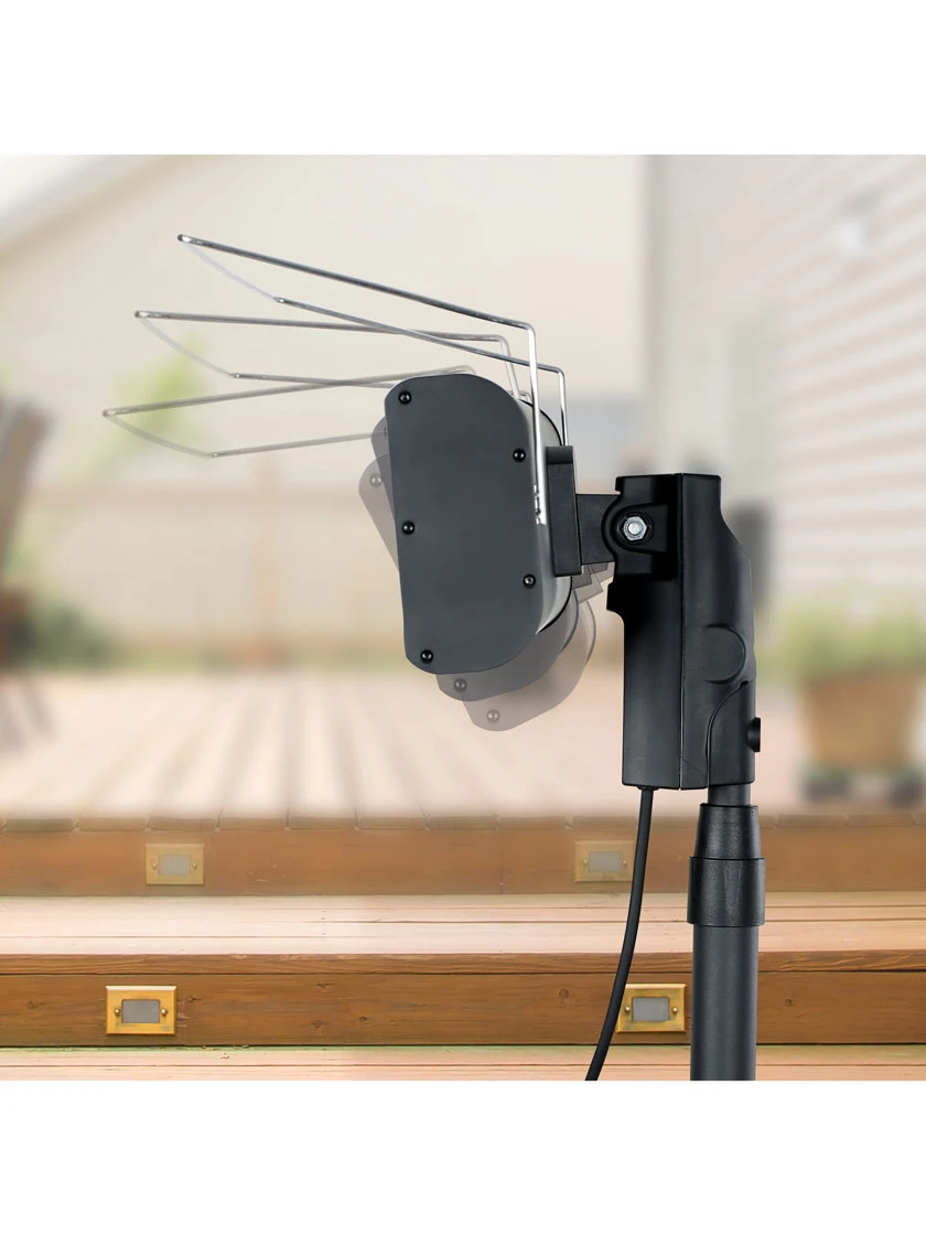 Sun Joe® 1500W Elec. Infrared OD Patio Heater, Adjust Ht. Range, W/Wall Bracket & Cover - Image 7