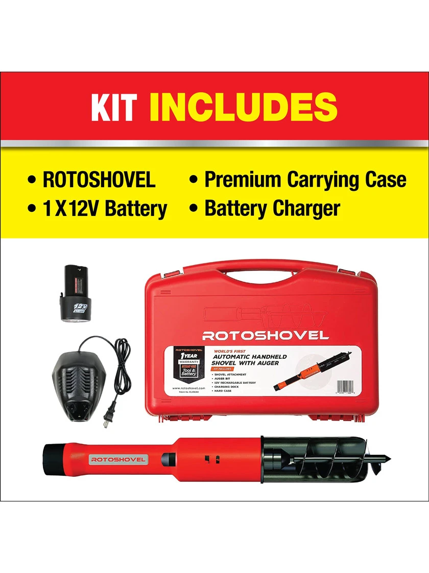 Rotoshovel Battery-Operated Garden Auger - Image 8